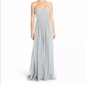 Jenny Yoo Mira Gown, Sz 8, Morning Mist